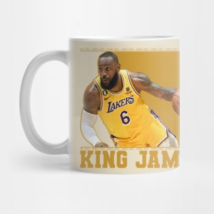 Lebron James is king Mug